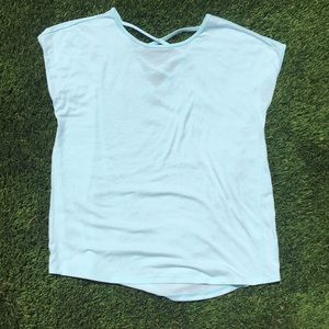 Super soft turquoise short sleeve T-shirt